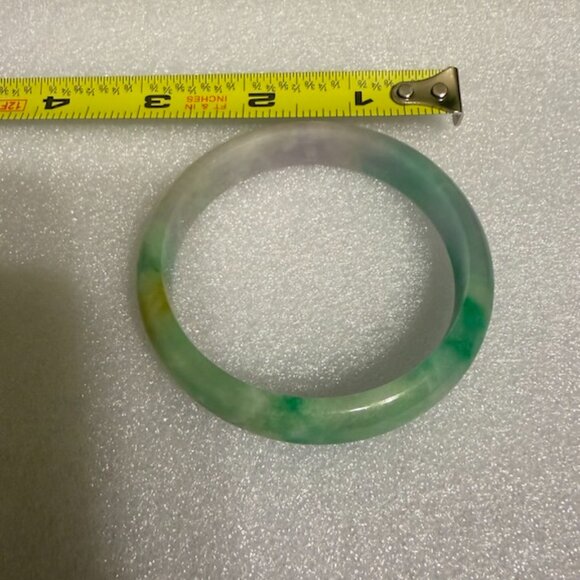 Jade Bangle Bracelet - Picture 4 of 5